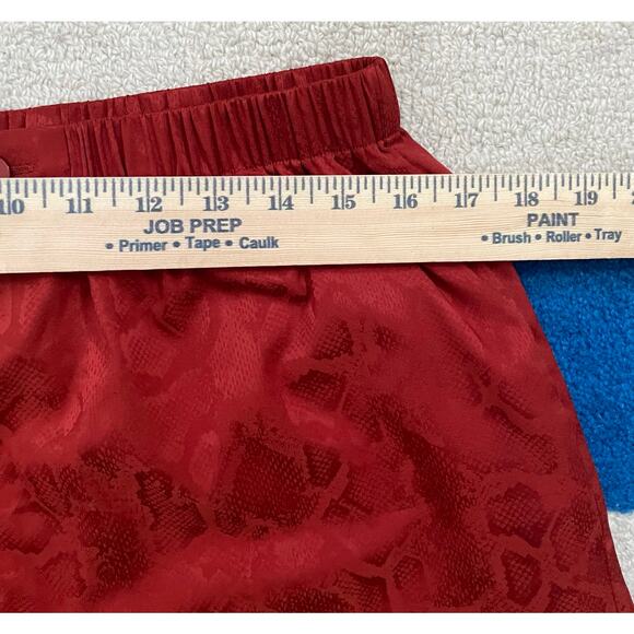 Savage x Fenty Men's Medium Red Satin Pajama Sleepwear Pants - Picture 7 of 9